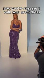 Lavender Prom Dress with Date