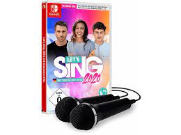 W let's sing 2021 znajdzie się coś dla każdego! Let S Sing 2020 Mit Deutschen Hits 2 Mics Nintendo Switch Mediamarkt
