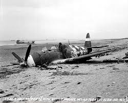 Image result for p47 thunderbolt very badly damaged