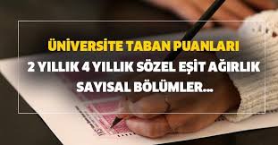 Peki 2 yıllık üniversitelerin taban puanları ve başarı sıralaması nasıl? 2020 Yks Universite Tercih Kilavuzu Universite Taban Puanlari Ve 2 Yillik 4 Yillik Sozel Esit Agirlik Sayisal Bolumler Takvim