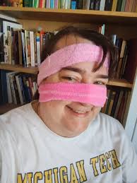 Workout with glasses on, avoid fogging up