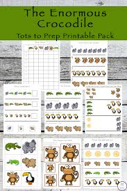 Popular with young children, it encourages kids to listen and move! The Enormous Crocodile Tots To Prep Printable Pack Simple Living Creative Learning