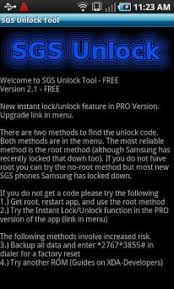 Img file that will unlock the bootloader again before the rooting will work. Samsung Galaxy S Unlock Tool On Windows Pc Download Free 2 1 Com Clarkehackworth Samsunggalaxysunlock
