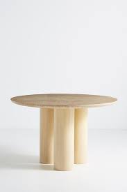 Anya Travertine Dining Table In 2020 Dining Table Travertine Coffee Table Dining Table In Kitchen