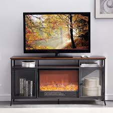 Vecelo Electric Fireplace Tv Stand 55 11 8 27 5 Overstock 32313526 More than 89 thin tv stand at pleasant prices up to 24 usd fast and free worldwide shipping!