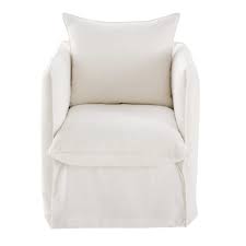 Fauteuils lin fauteuil en lin confort bultex odna la redoute interieurs, fauteuil confortable et design en lin max, fauteuil ecru tissu coton lin 65x76x82cm button, fauteuil en lin montpensier maisons du. Fauteuil En Lin Froisse Blanc Louvain Maisons Du Monde