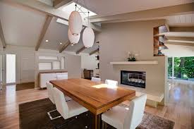 Virden was one of the big name manufacturers of lighting in mid century modern america. Updated Mid Century Post And Beam Midcentury Dining Room Los Angeles By Lauren Shadid Architecture And Interiors Houzz