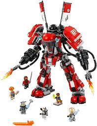 He constructed the first nindroid, called zane. Amazon Com Lego Ninjago Movie Fire Mech 70615 Building Kit 944 Pieces Toys Games