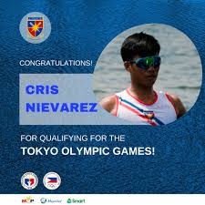 Diaz won the women's weightlifting 55 kg at the tokyo olympics, setting an olympic record with a clean and jerk of 124 kg and then lifting 127 kg. Pinoy Rower Cris Nievarez Qualifies For Olympics Abs Cbn News
