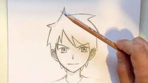 How to draw anime boy hair drawing realistic anime hair for beginners real time drawing for 3.1 hours tools : How To Draw Anime Boy Hair Slow Narrated Tutorial No Timelapse Youtube