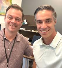 Look who's back!… just now he's my boss 😳 Thrilled Chris Nagus is the new  News Director at First Alert 4. Exciting new chapter ahead!