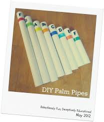 Relentlessly Fun Deceptively Educational Diy Palm Pipes Diy Musical Instruments Preschool Music Homeschool Music