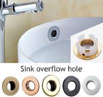 Sink Hole Overflow Cover Overflow Ring Basin Sink Accessory Suitable For 23-25mm | eBay
