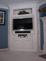 You can also find blind corner cabinets in the bathroom. 8 Best Corner Media Center Ideas Corner Tv Cabinets Corner Tv Corner Entertainment Center