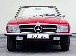 Mercedes Benz Sl 350 R107 Front View Classic Mercedes Mercedes Mercedes 350