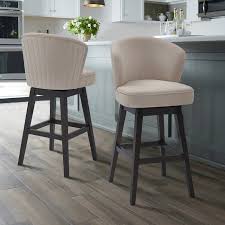 Khan Bar Counter Swivel Stool In 2020 Wood Bar Stools Swivel Stool Bar Stools