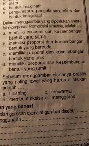 Komposisi dalam menggambar diantaranya adalah komposisi asimetris. Dalam Menggambar Yang Diperlukan Antara Lain Komposisi Komposisi Simetris Adalah Brainly Co Id