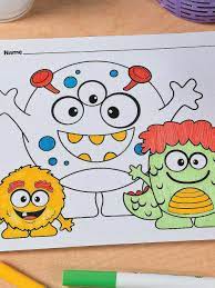 Scare up some fun this halloween with free pumpkin stencils, halloween recipes, coloring pages, and halloween costume ideas from oriental trading! Free Printable Halloween Coloring Pages Fun365