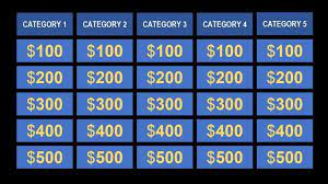 The game can help to boost the thinking capacity of everyone involved in it. Make Your Own Powerpoint Games Jeopardy Template