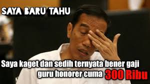 Jokowi Kaget Dan Sedih Ternyata Baru Tahu Gaji Guru Honorer 300ribu Perbulan Jokowi Kemana Aja Youtube