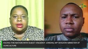 Facing the Nation with guest Vincerory Jordan, ,MP PNCR Vice-Chairman