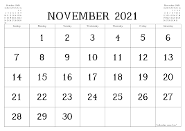 Free pdf calendar 2020 is the well formatted monthly calendar templates to print and download. November 2021 Printable Calendars And Planners Pdf Templates For Goodnotes Notability Remarkable 7calendar