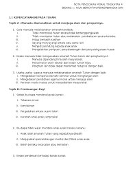 Nota yang dikongsikan ini bukan sahaja boleh anda baca tetapi anda juga boleh download nota tersebut untuk kegunaan anda. Nota Pendidikan Moral Bidang 1 T4