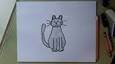 Please enter your email address receive free weekly tutorial in your email. Learn How To Draw A Cat Simple Step By Step Drawing Tutorial Youtube