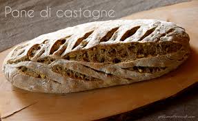 La farina di castagne in passato era considerata un prodotto per una cucina povera, utilizzata ingredienti: Pane Di Castagne Profumo Di Broccoli