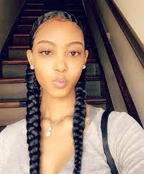 Go Follow Blackgirlsvault For More Celebration Of Black Beauty Excellence And Culture Natural Hair Styles Hair Styles Lemonade Braids Hairstyles