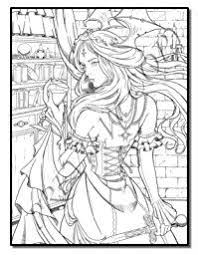 Pin On Coloring Books For Adults There are 25 fantastic designs ranging from medieval maidens to 25 x 2 gothic fantasy designs printed on one side of page pages are not perforated designs do not merge into the binding glue binding alcohol.