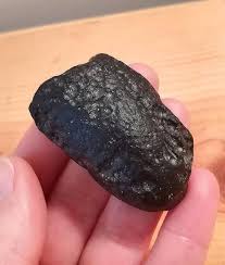 Black Tektite Meteorite Stone Natural Tibetan Tektite Round Space Glass Rock 1 5 Ounces 43 Grams For Sale By Crystalsof Tektite Astral Travel Glass Rocks
