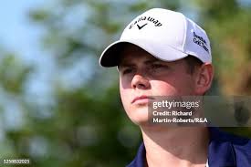 James Ashfield of Dlamere Forest plays his second shot