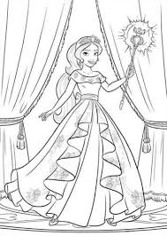 Princess is widely depicted in fairy tales and defined as a woman who is the daughter of a king or queen. Kids N Fun Com 44 Coloring Pages Of Elena Of Avalor