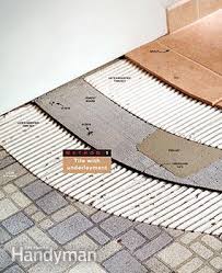 Watch what it takes as contractor angelo mcrae installs a new plan the tile layout based on the size of the tile and the position of a primary element, such as the tub or vanity. How To Tile Bathroom Floors Diy