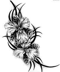 Tribal Flower Tattoo Picture 3508 Tribal Flower Tattoos Girl Back Tattoos Tattoos