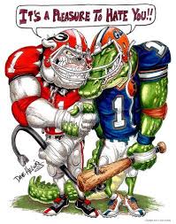 The Best Rival Game In College Football Florida Gators Vs Georgia Bulldogs Florida Gators Football Florida Football Gators Vs Georgia