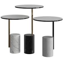 As the name suggests, side tables generally reside on the side of the room, away from the main table but still near the sofa, chaise lounge or any armchairs in the space. 3d Quinti Sedute Xaxa Coffee Side Tables Cgtrader
