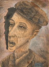 Corps dans une fosse, Belsen 1946