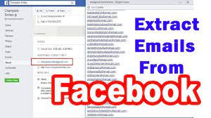 Extract Emails From Facebook Collect Targeted Email Addresses From Fac Digital Marketing Services Email List Building Web Research