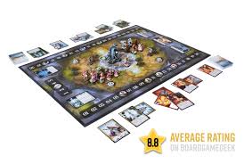 Simple but engaging, the rules are simple. The Card Driven Tabletop Moba Skytear