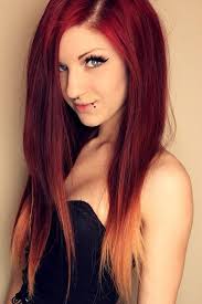 10 Shades Of Red More Choices To Dye Your Hair Red Red Ombre Hair Hair Color Red Ombre Dyed Red Hair
