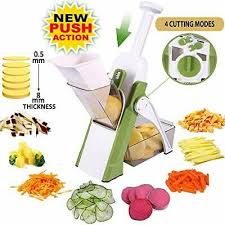 Safe and easy to use as it requires no setup. Once For All S Vegetable Food Cutter Quick Safe Mandoline Slicer Dicer 754169671204 Ebay