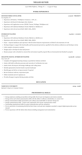 hybris developer resume sample mintresume