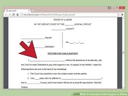 How To Calculate Child Support In Illinois With Pictures
