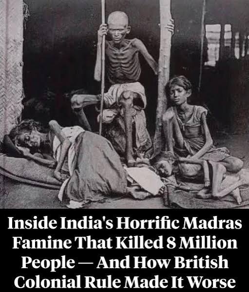 Madras beach during the famine 1876-1878, Tamil Nadu, South India http://www.environmentandsociety.org/exhibitions/famines-india /infrastructure-and-railroads