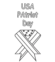 Usa Patriot Day 9 11 Coloring