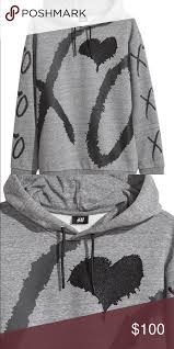 Последние твиты от the weeknd (@theweeknd_xo_xo). The Weeknd H M Grey Xo Hoodie Xo Hoodie Hoodie Brands Hoodies