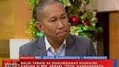 In a recent televised interview with solita mareng winnie monsod, mangudadatu confirmed he had an affair with actress inez veneracion a year after his wife died in the grisly 2009. The Source Nena Santos And Toto Mangudadatu Youtube