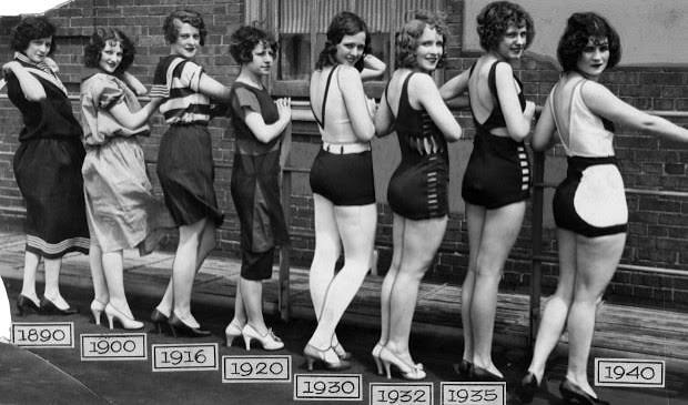 Old law forced female swimmers into cumbersome 'bathing dresses'